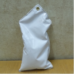 White Vinyl Sign Sandbag / Weight